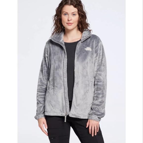 The North Face Jackets & Blazers - THE NORTH FACE Women's Osito Jacket Gray Zip Up Pockets Sporty SP